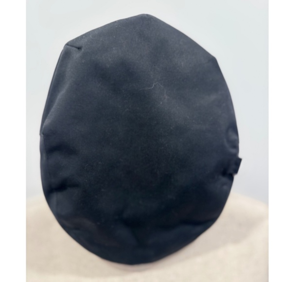 Burberry Black Cotton Twill Newsboy Hat - Picture 4 of 4